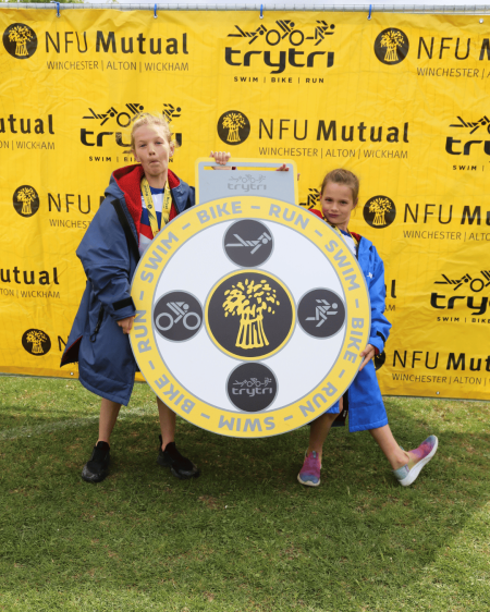 Sherfield Sisters Triumph in both Laser Run and Triathle!
